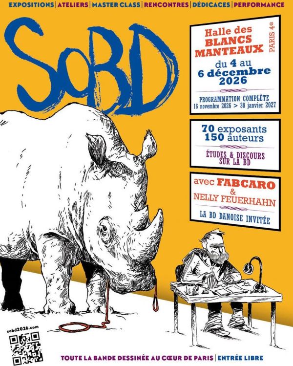 SoBD, Salon de la BD à Paris 2026