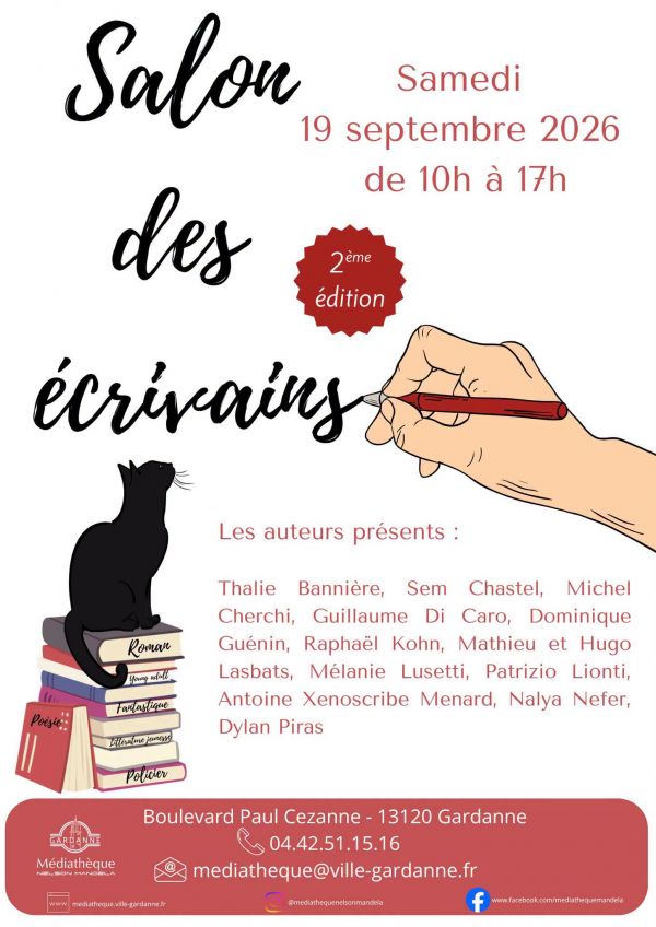 Salon des écrivains de Gardanne 2026