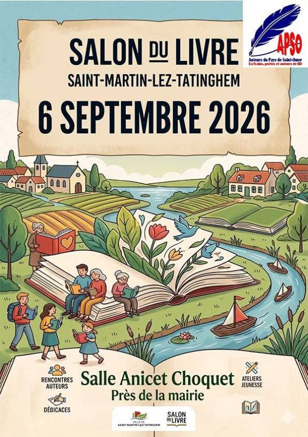 Salon du livre de Saint-Martin-lez-Tatinghem 2026 Salon du livre de Saint-Martin-lez-Tatinghem 2026