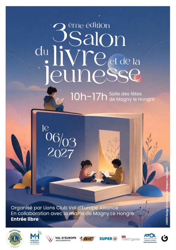 Salon du livre et de la jeunesse de Magny-le-Hongre 2027