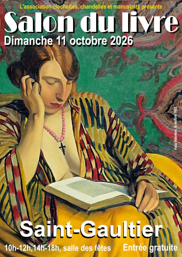 Salon du livre à Saint-Gaultier 2026