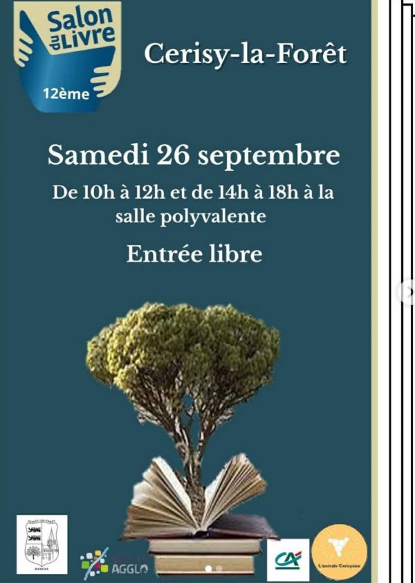 Salon du livre de Cerisy-la-Forêt 2026 Salon du livre de Cerisy-la-Forêt 2026
