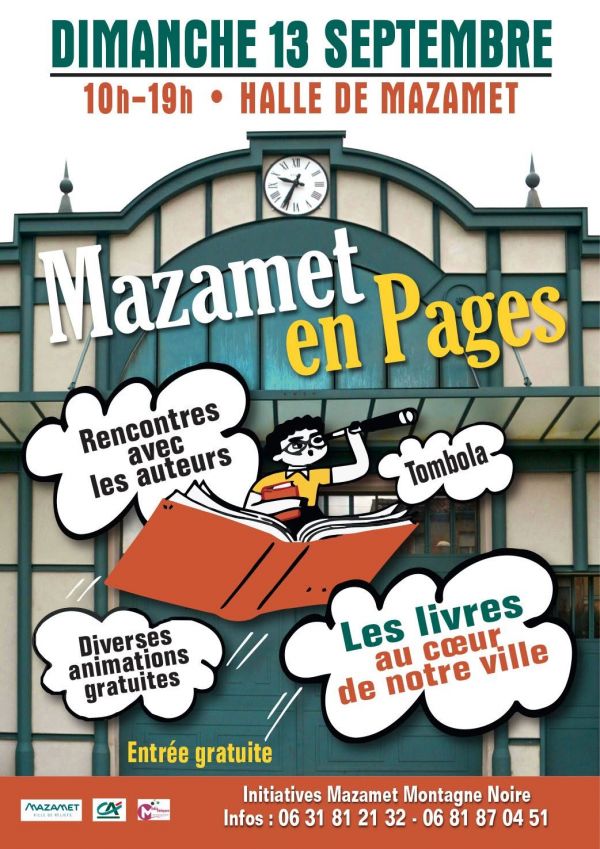 Salon du livre de Mazamet – Mazamet en Pages 2026 Salon du livre de Mazamet – Mazamet en Pages 2026