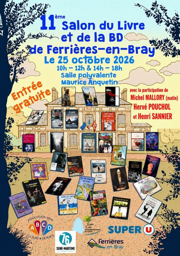 Salon du livre et de la BD de Ferrières-en-Bray 2026