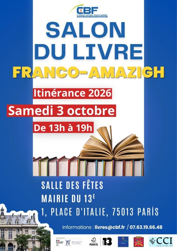 Salon du livre Franco-Amazigh de Paris 2026