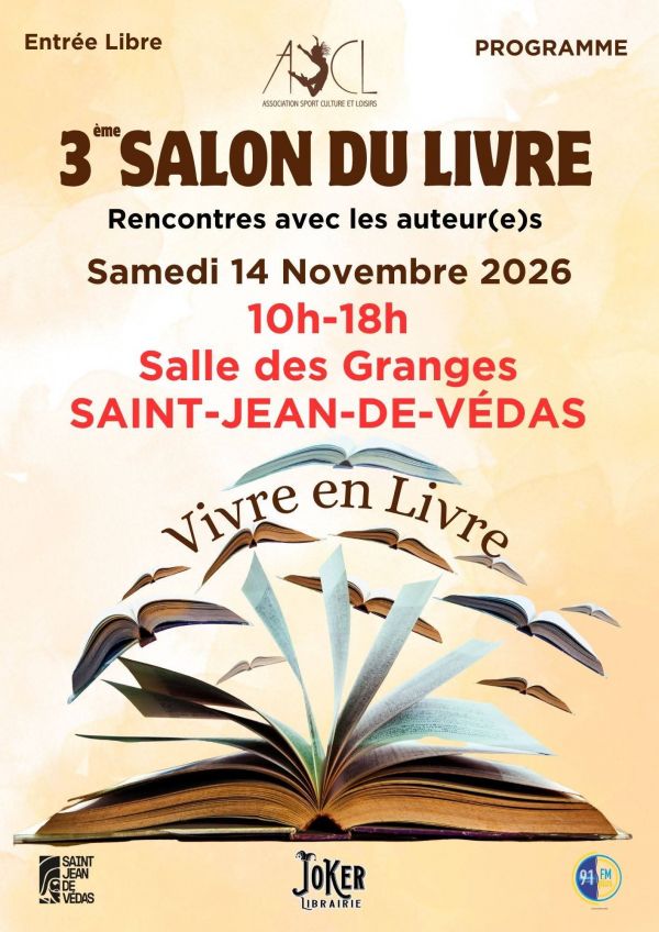 Salon du livre de Saint-Jean-de-Védas