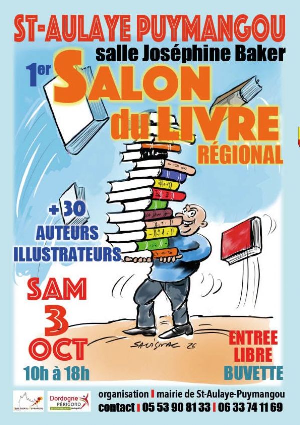 Salon du Livre Régional de Saint-Aulaye-Puymangou