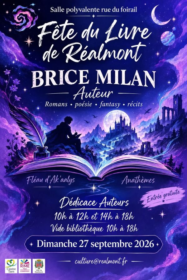 Fête du Livre de Réalmont 2026 Fête du Livre de Réalmont 2026