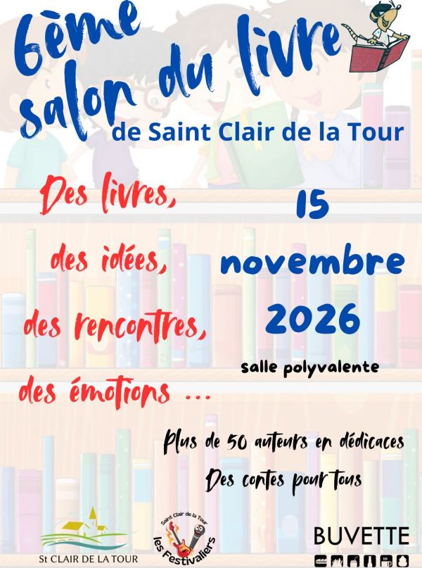 Salon du Livre de Saint-Clair-de-la-Tour