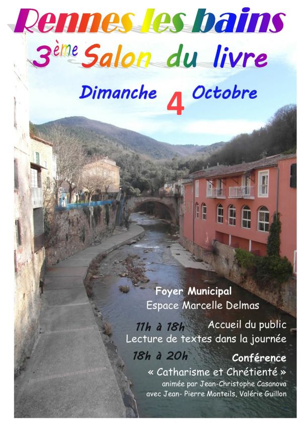 Salon du Livre de Rennes-les-Bains