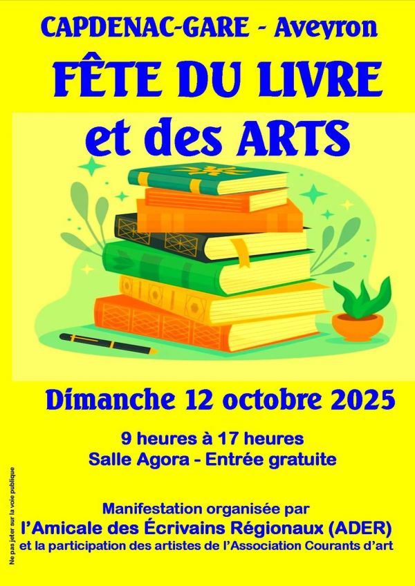 Fête du Livre et des Arts de Capdenac-Gare 2025 Fête du Livre et des Arts de Capdenac-Gare 2025