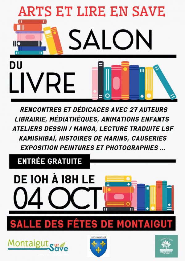 Salon du Livre de Montaigut-sur-Save 2026 Salon du Livre de Montaigut-sur-Save 2026