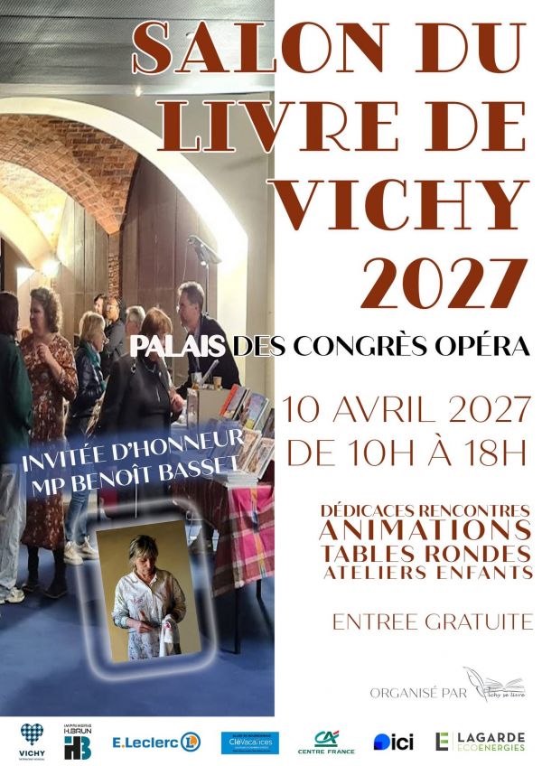 Salon du Livre de Vichy 2027 Salon du Livre de Vichy 2027