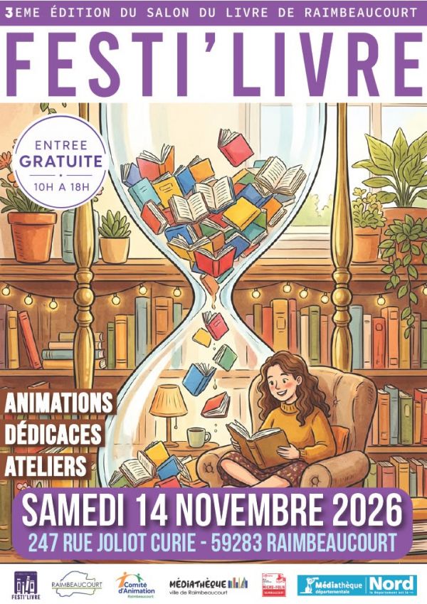 Festi’Livre Raimbeaucourt 2026 Festi’Livre Raimbeaucourt 2026