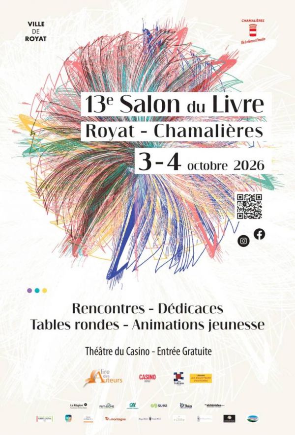 Salon du Livre de Royat-Chamalières 2026 Salon du Livre de Royat-Chamalières 2026