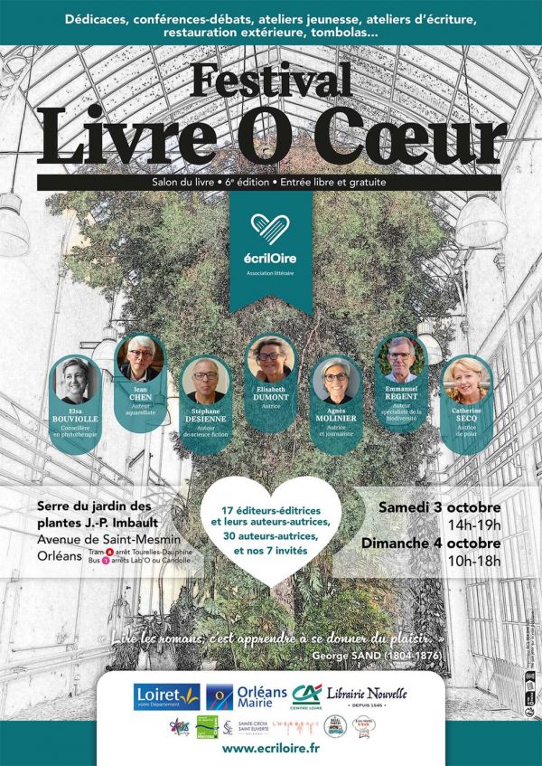 Festival Livre O Cœur d’Orléans 2026 Festival Livre O Cœur d’Orléans 2026