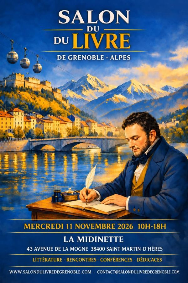 Salon du Livre de Grenoble - Alpes 2026 Salon du Livre de Grenoble - Alpes 2026