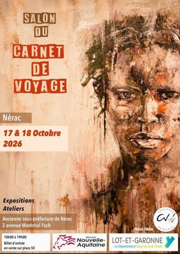 Salon du Carnet de Voyage de Nérac 2026 Salon du Carnet de Voyage de Nérac 2026
