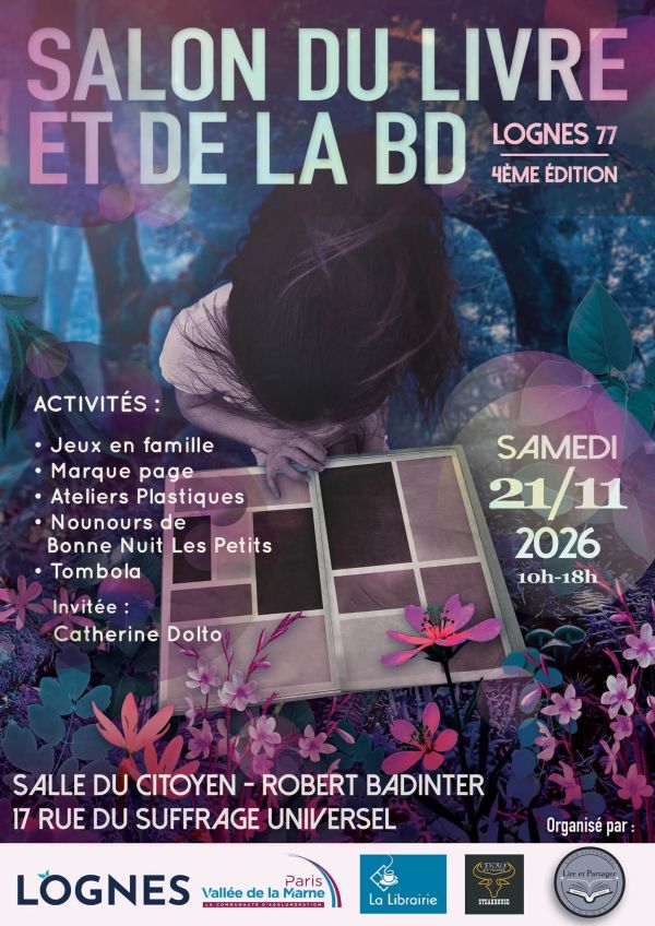Salon du Livre et de la BD de Lognes 2026 Salon du Livre et de la BD de Lognes 2026