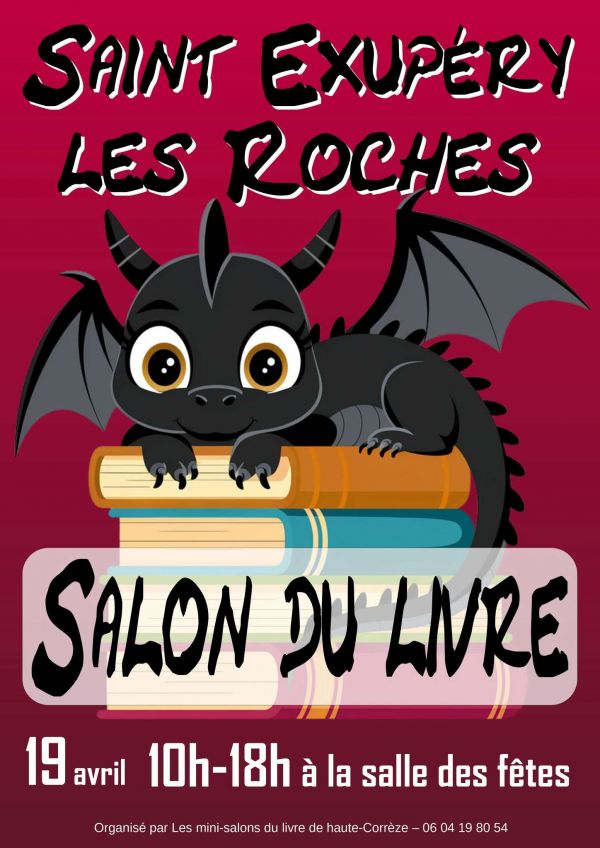 Salon du livre Saint-Exupéry-les-Roches 2026