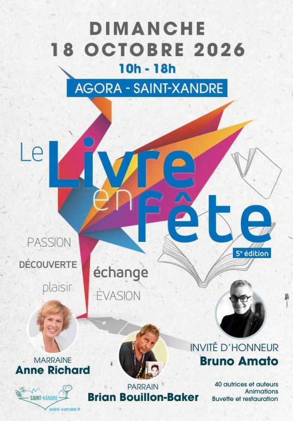 Le Livre en fête à Saint-Xandre 2026 Le Livre en fête à Saint-Xandre 2026