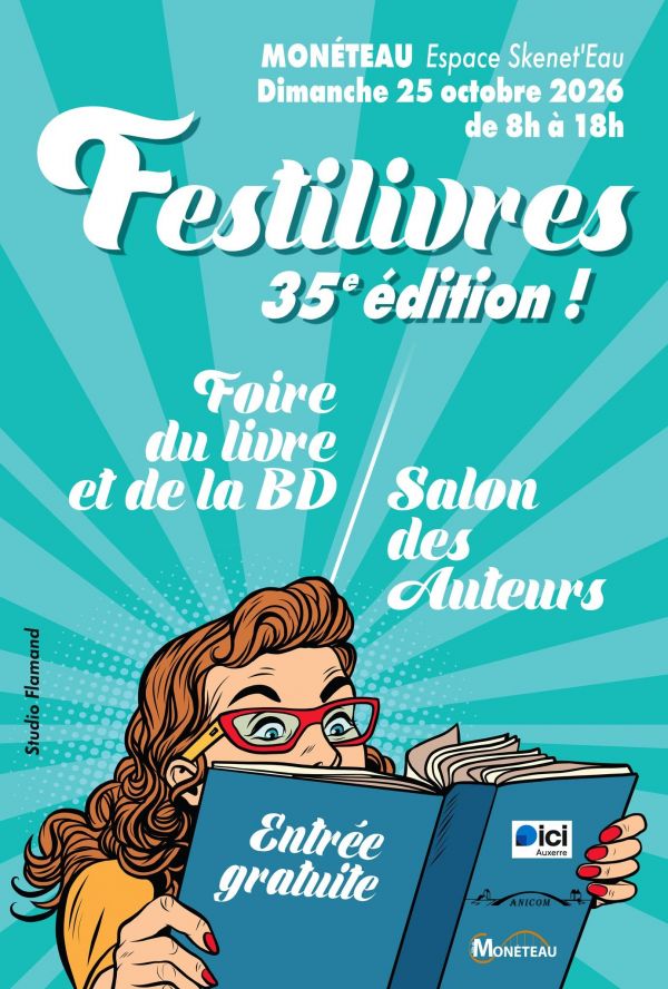 Festilivres à Monéteau 2026 Festilivres à Monéteau 2026