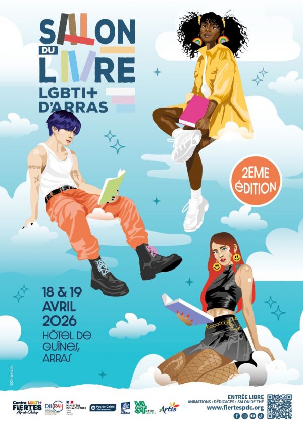Salon du Livre LGBTI+ d’Arras 2026