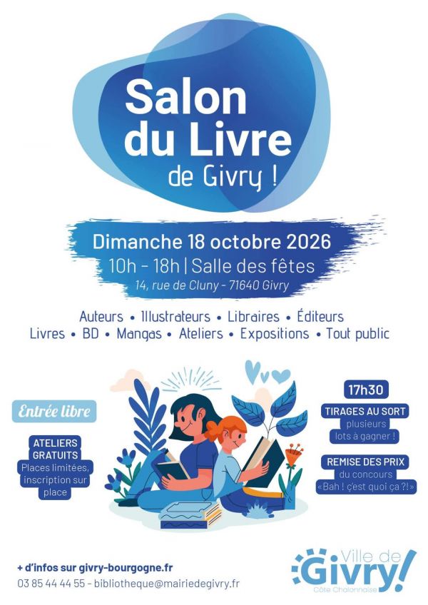 Salon du livre de Givry 2026 Salon du livre de Givry 2026