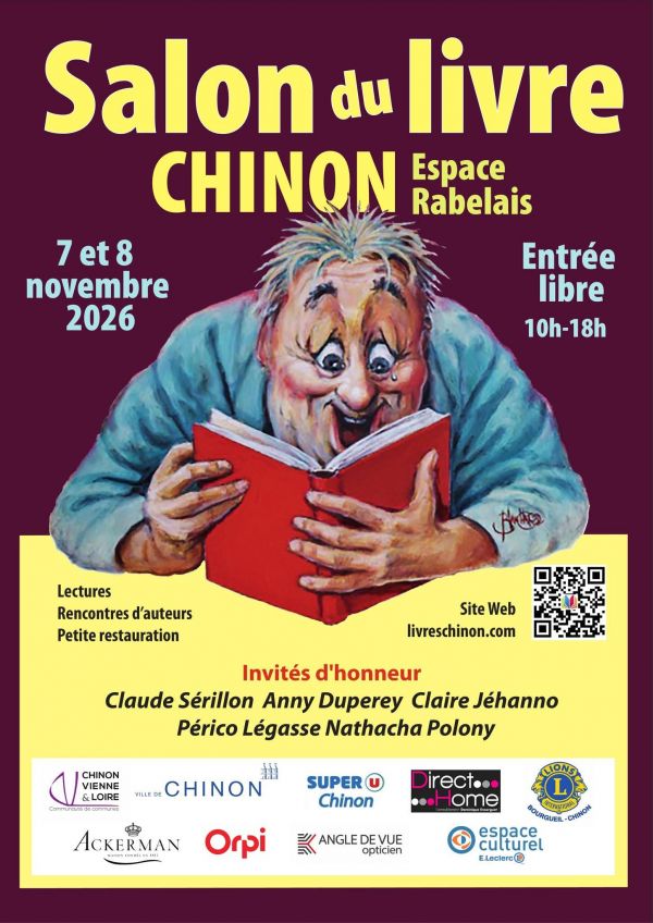 Salon du livre de Chinon 2026 Salon du livre de Chinon 2026