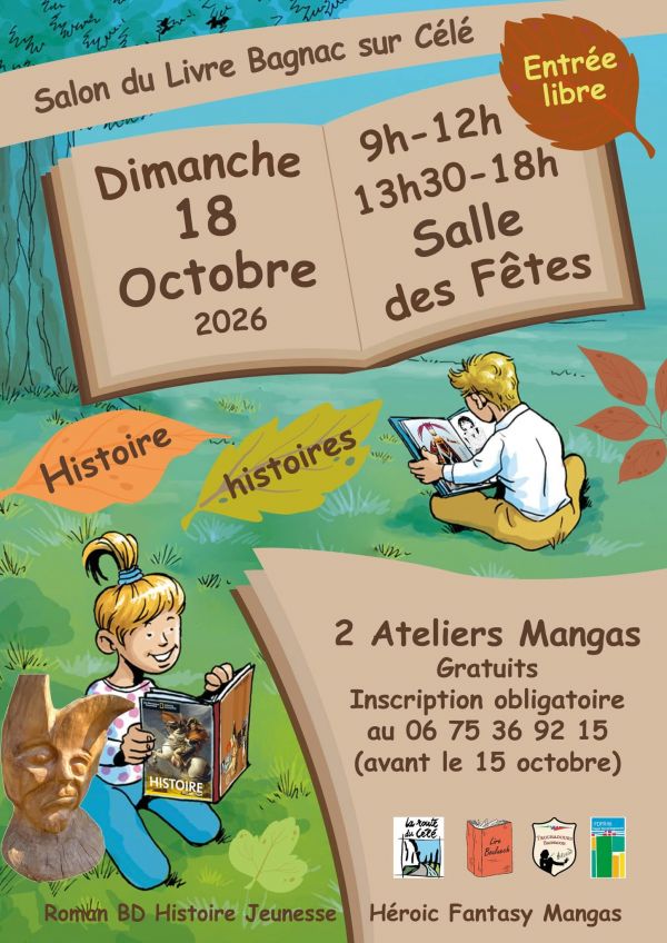 Salon du Livre en vallée du Célé à Bagnac-sur-Célé 2026 Salon du Livre en vallée du Célé à Bagnac-sur-Célé 2026