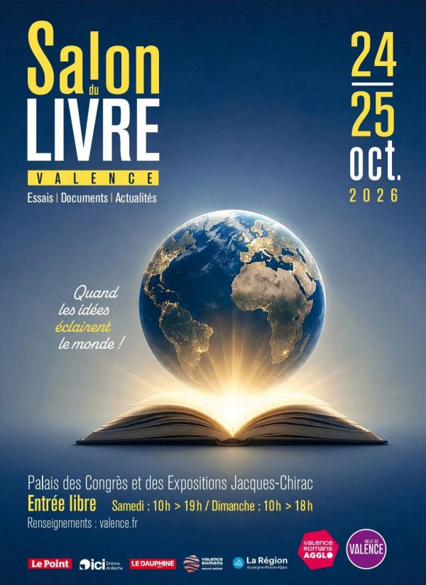 Salon du livre de Valence 2026 Salon du livre de Valence 2026