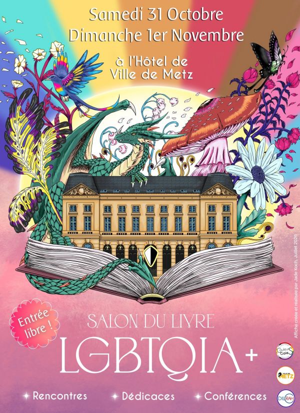 Salon du livre LGBTQIA+ de Metz