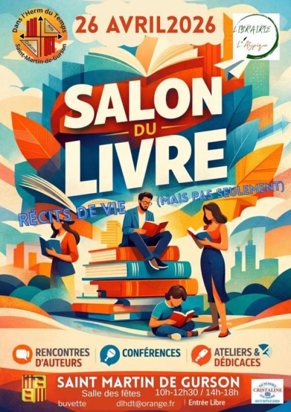 Salon du livre de Saint-Martin-de-Gurson 2026