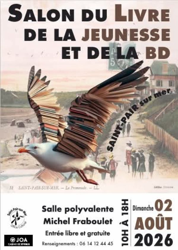 Salon du Livre et de la BD de Saint-Pair-sur-Mer 2026