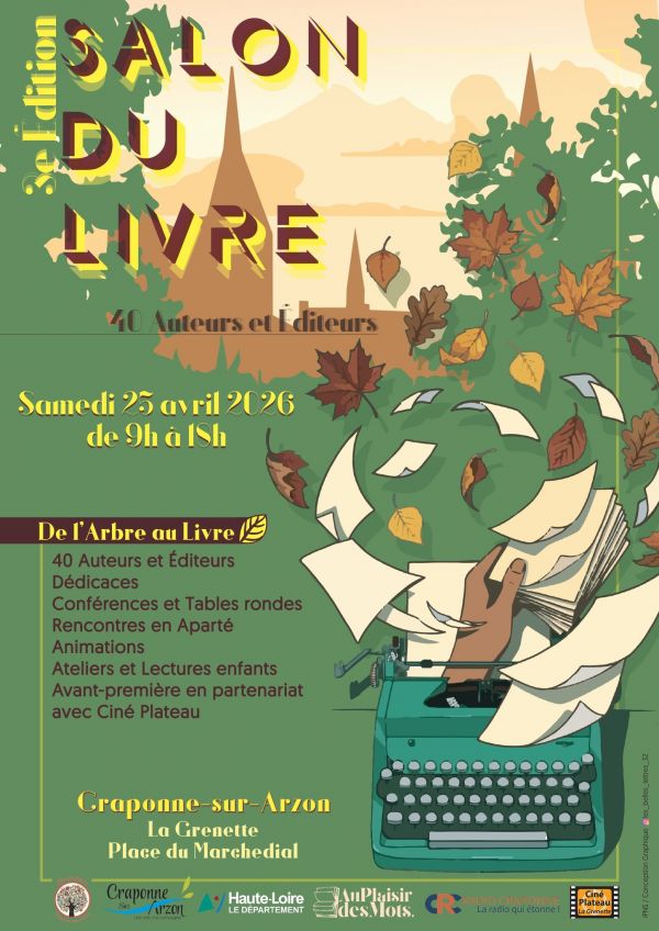 Salon du livre de Craponne-sur-Arzon 2026
