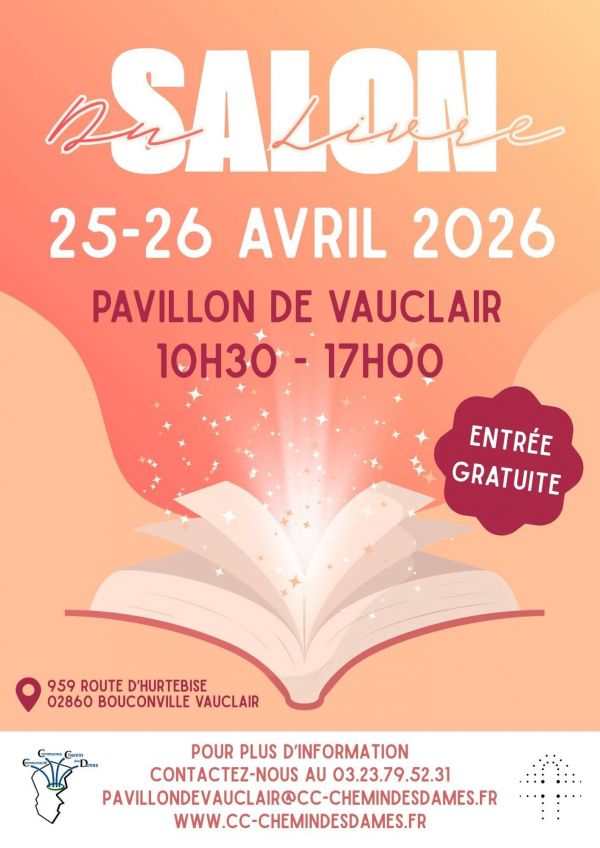 Salon du livre du Pavillon de Vauclair 2026
